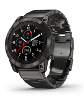 Smartwatch Garmin Uomo fēnix® 7X Pro – Sapphire Solar Edition  010-02778-30 in Titanio 010-02778-30 - 010-02778-30